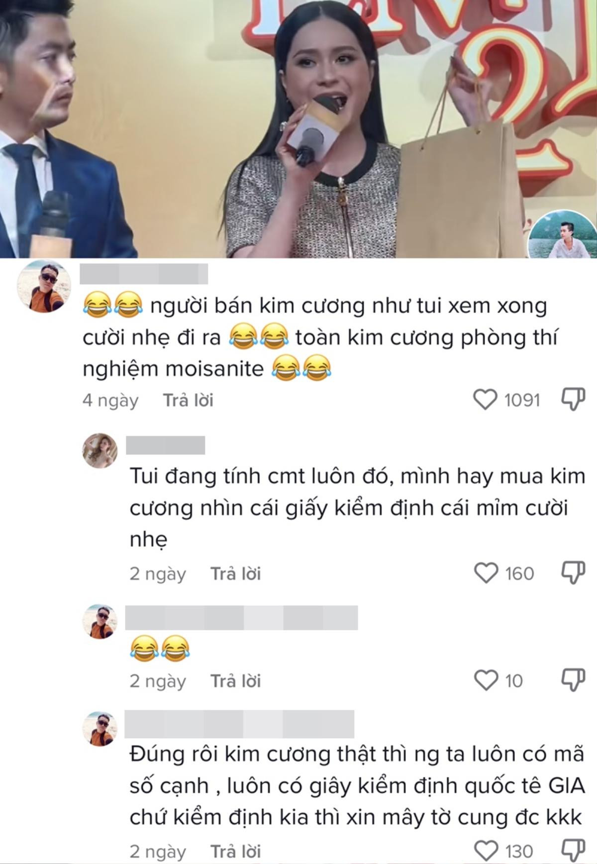 Đoàn Di Băng bị 'bóc' sau khi tuyên bố tặng 10 viên kim cương cho khán giả xem phim may mắn Ảnh 2