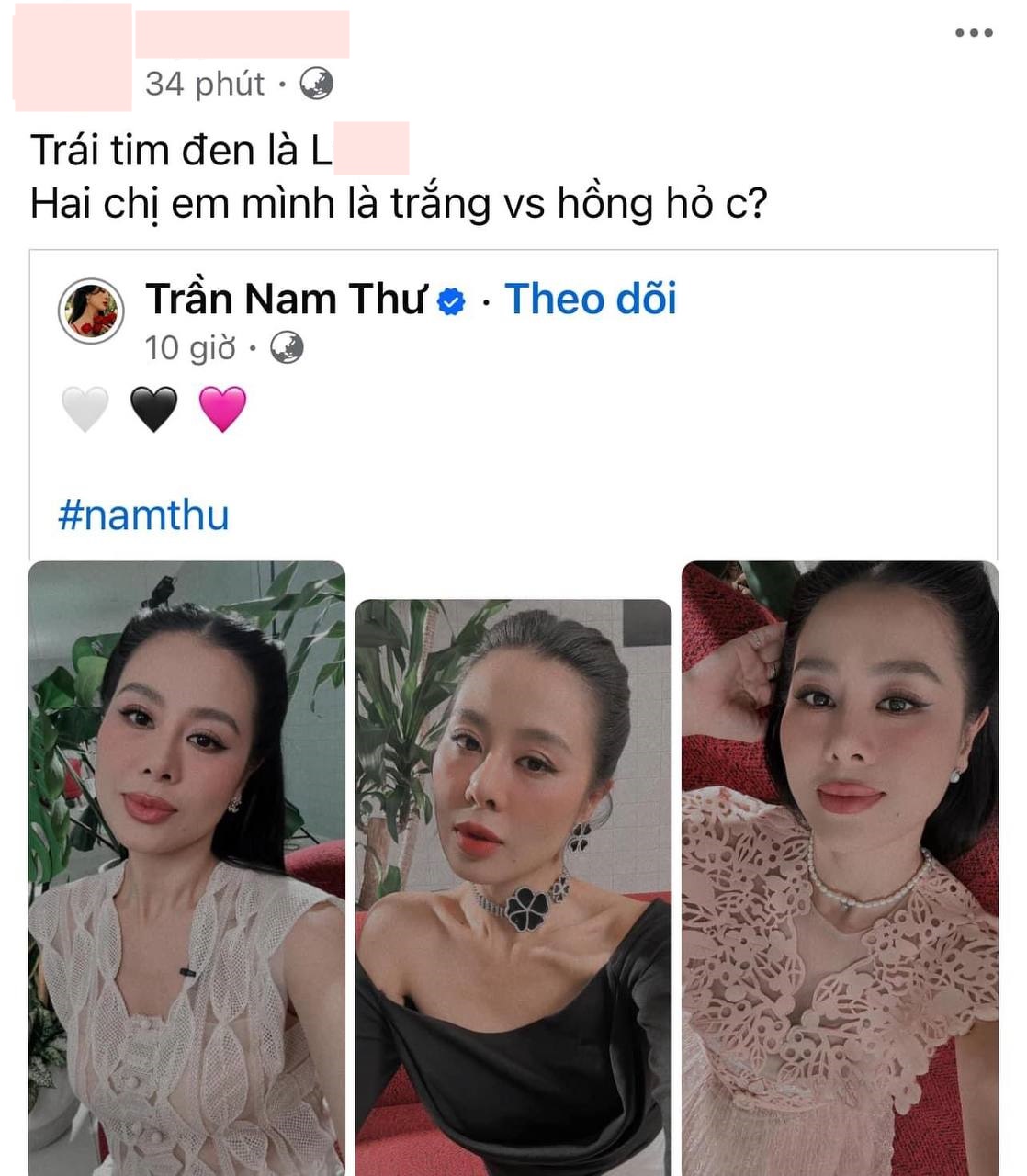 'Chính thất' giải thích việc không ngừng cà khịa Nam Thư